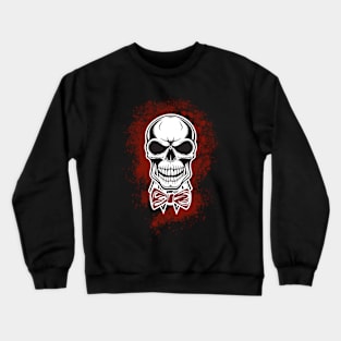 Vintage scary skull Crewneck Sweatshirt